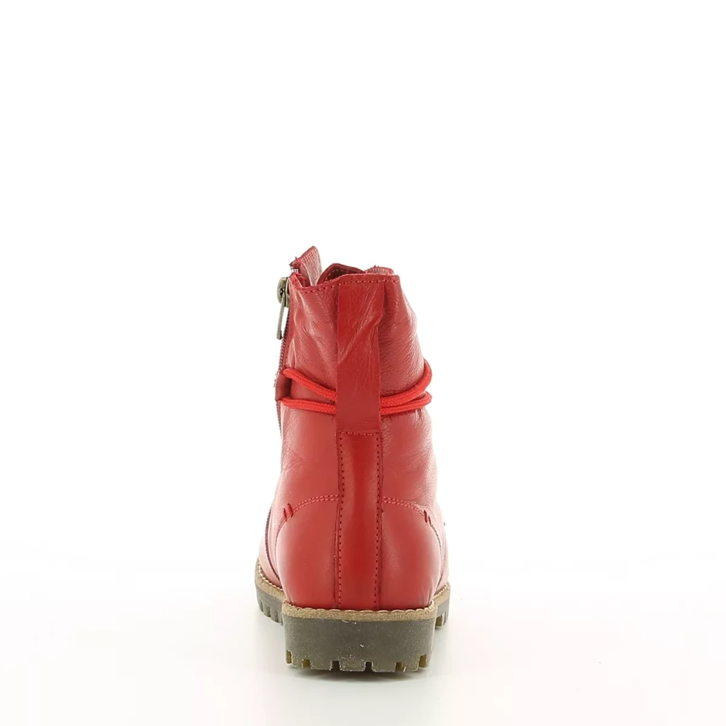 Image (3) de la chaussures Andrea Conti - Bottines Rouge en Cuir Image (3) de la chaussures Andrea Conti - Bottines Rouge en Cuir