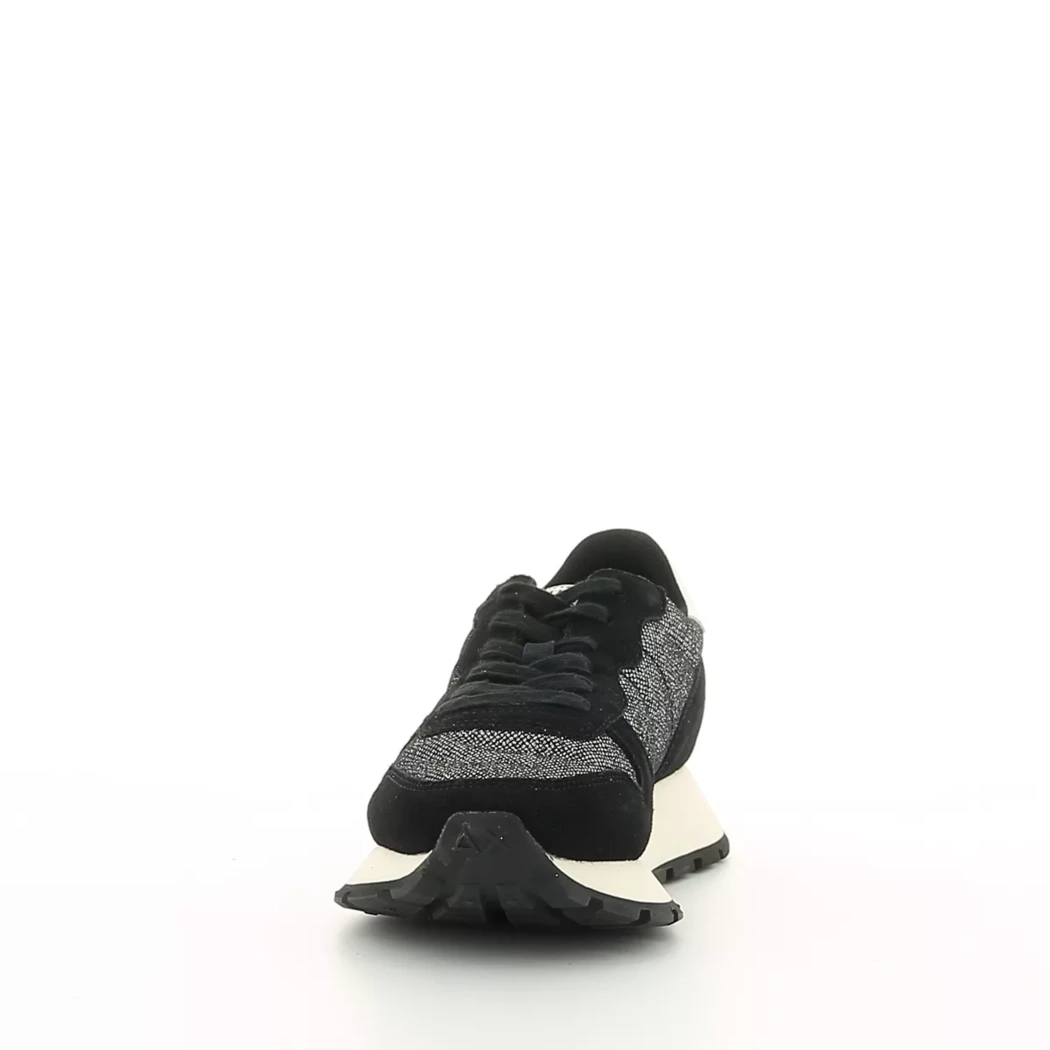 Image (5) de la chaussures Sun68 - Baskets Noir en Cuir nubuck