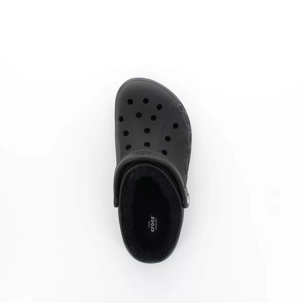 Image (6) de la chaussures Crocs - Mules et Sabots Noir en Caoutchouc