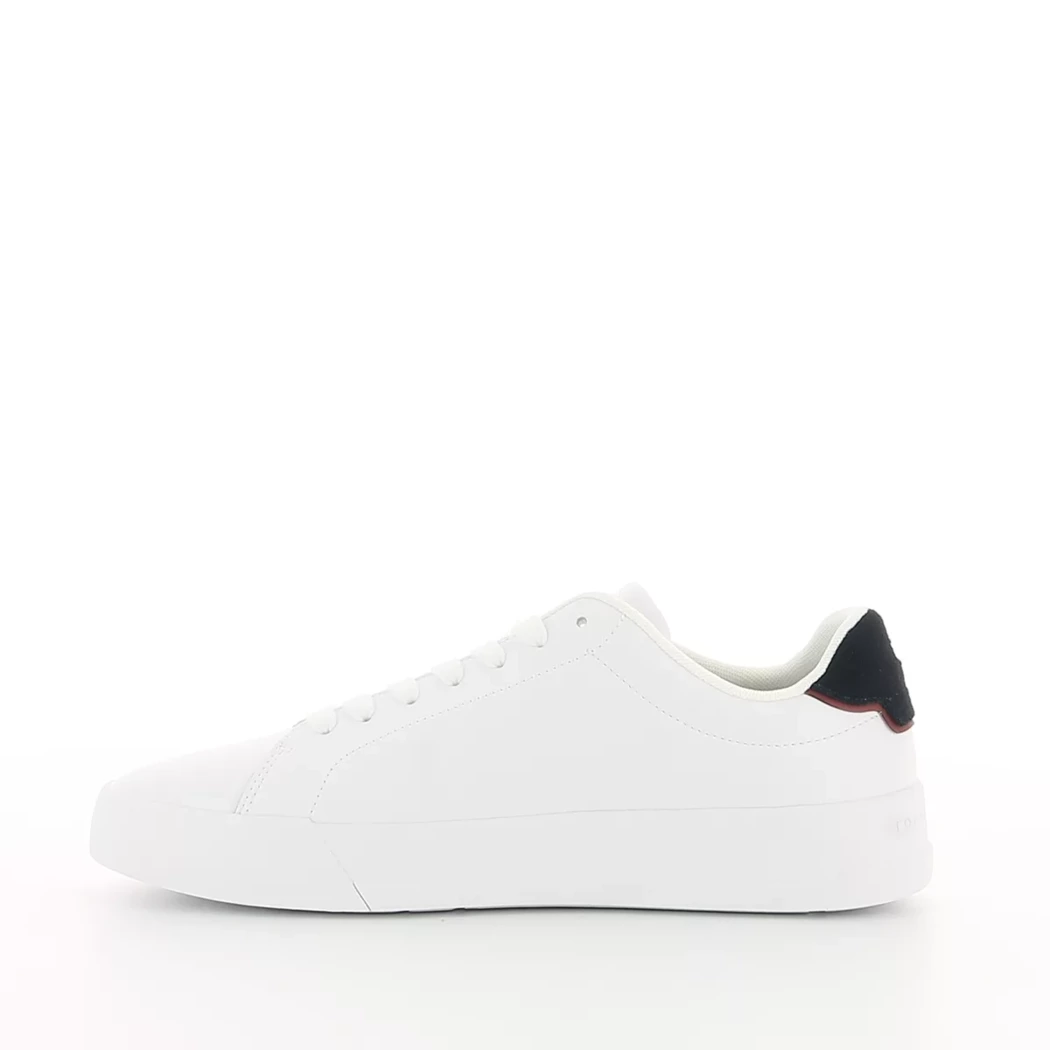 Image (4) de la chaussures Tommy Hilfiger - Baskets Blanc en Cuir