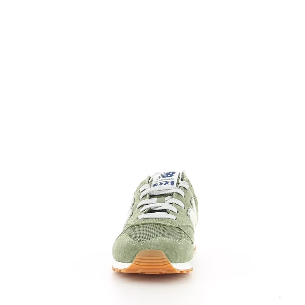 Image (5) de la chaussures New Balance - Baskets Vert en Cuir nubuck
