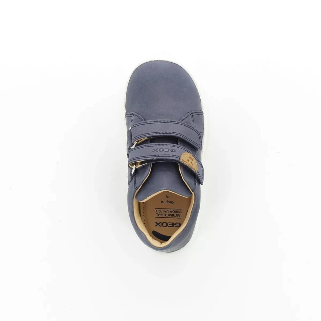 Image (6) de la chaussures Geox - Bottines Bleu en Cuir