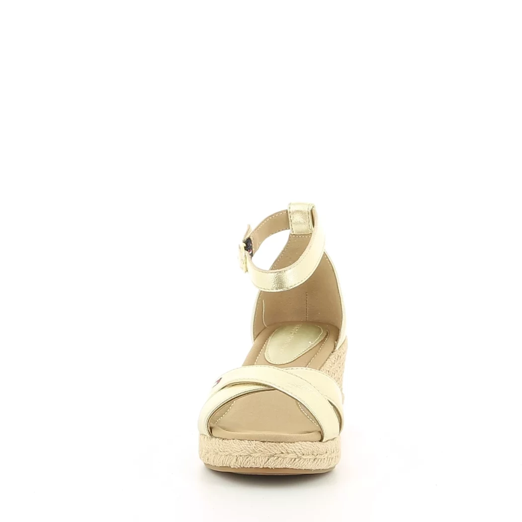 Image (5) de la chaussures Tommy Hilfiger - Sandales et Nu-Pieds Or / Bronze / Platine en Cuir