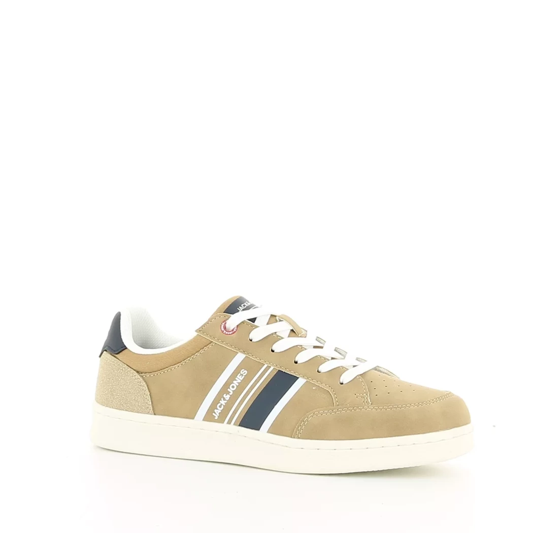 Image (1) de la chaussures Jack & Jones - Baskets Taupe en Cuir synthétique