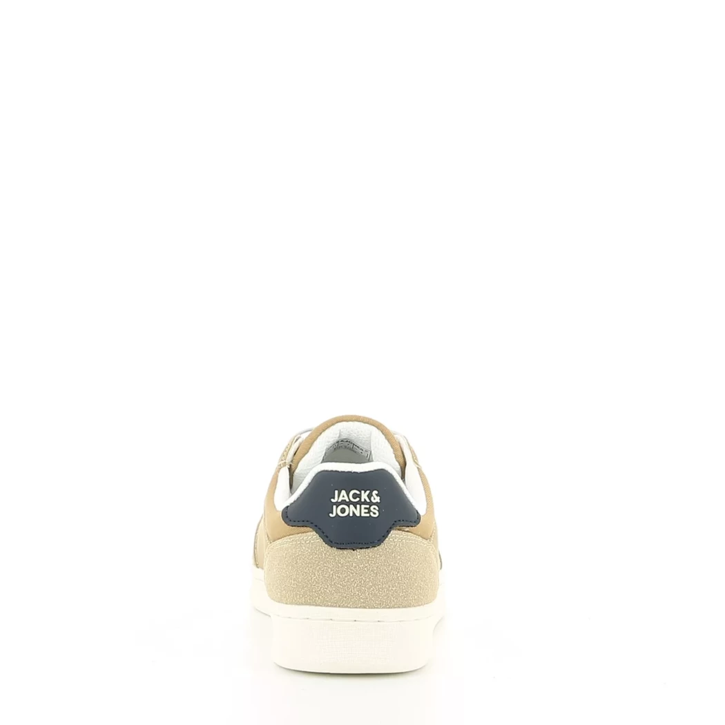 Image (3) de la chaussures Jack & Jones - Baskets Taupe en Cuir synthétique