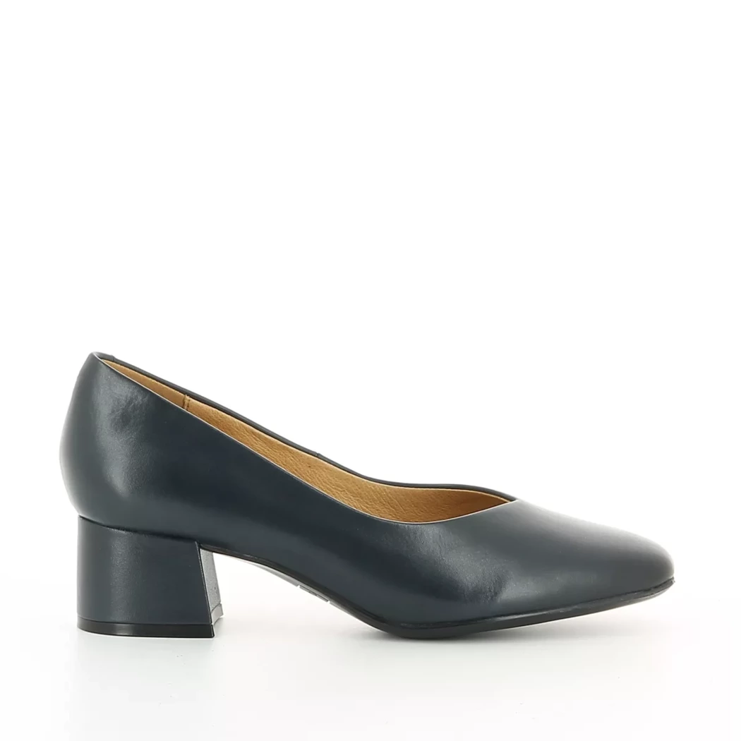 Image (2) de la chaussures Caprice - Escarpins Bleu en Cuir