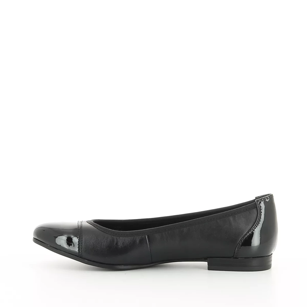 Image (4) de la chaussures Tamaris - Ballerines Noir en Cuir