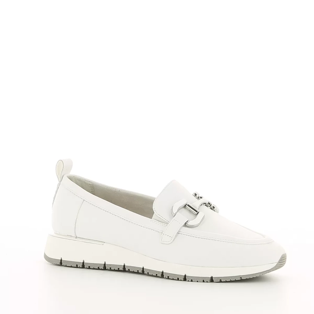 Image (1) de la chaussures Tamaris - Mocassins Blanc en Cuir
