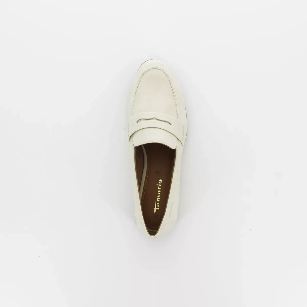Image (6) de la chaussures Tamaris - Mocassins Beige en Cuir synthétique