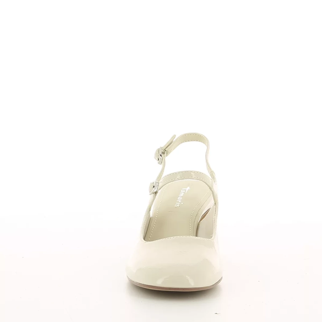 Image (5) de la chaussures Tamaris - Escarpins Beige en Cuir synthétique