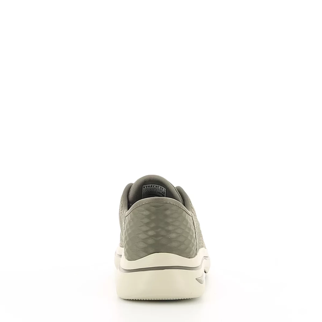 Image (3) de la chaussures Skechers - Baskets Taupe en Textile