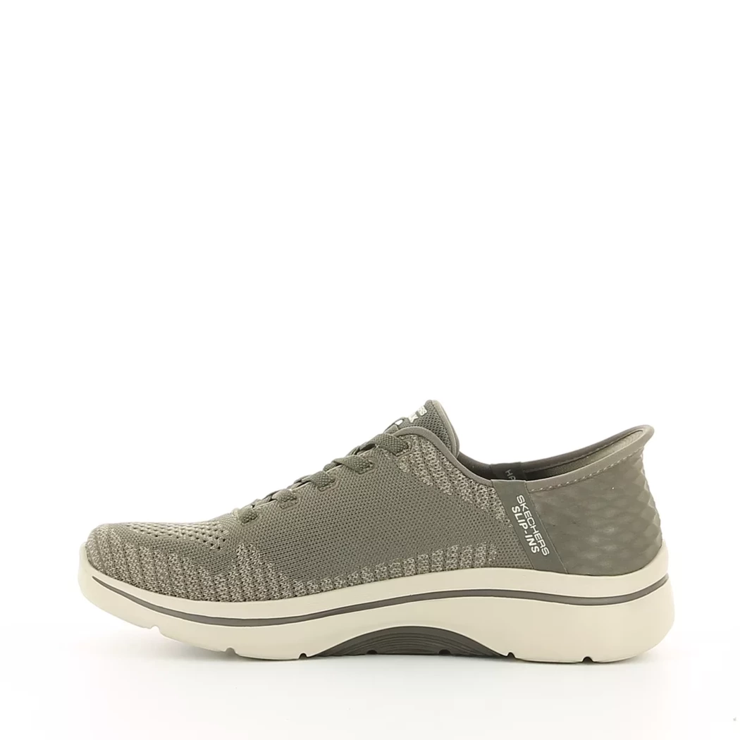 Image (4) de la chaussures Skechers - Baskets Taupe en Textile