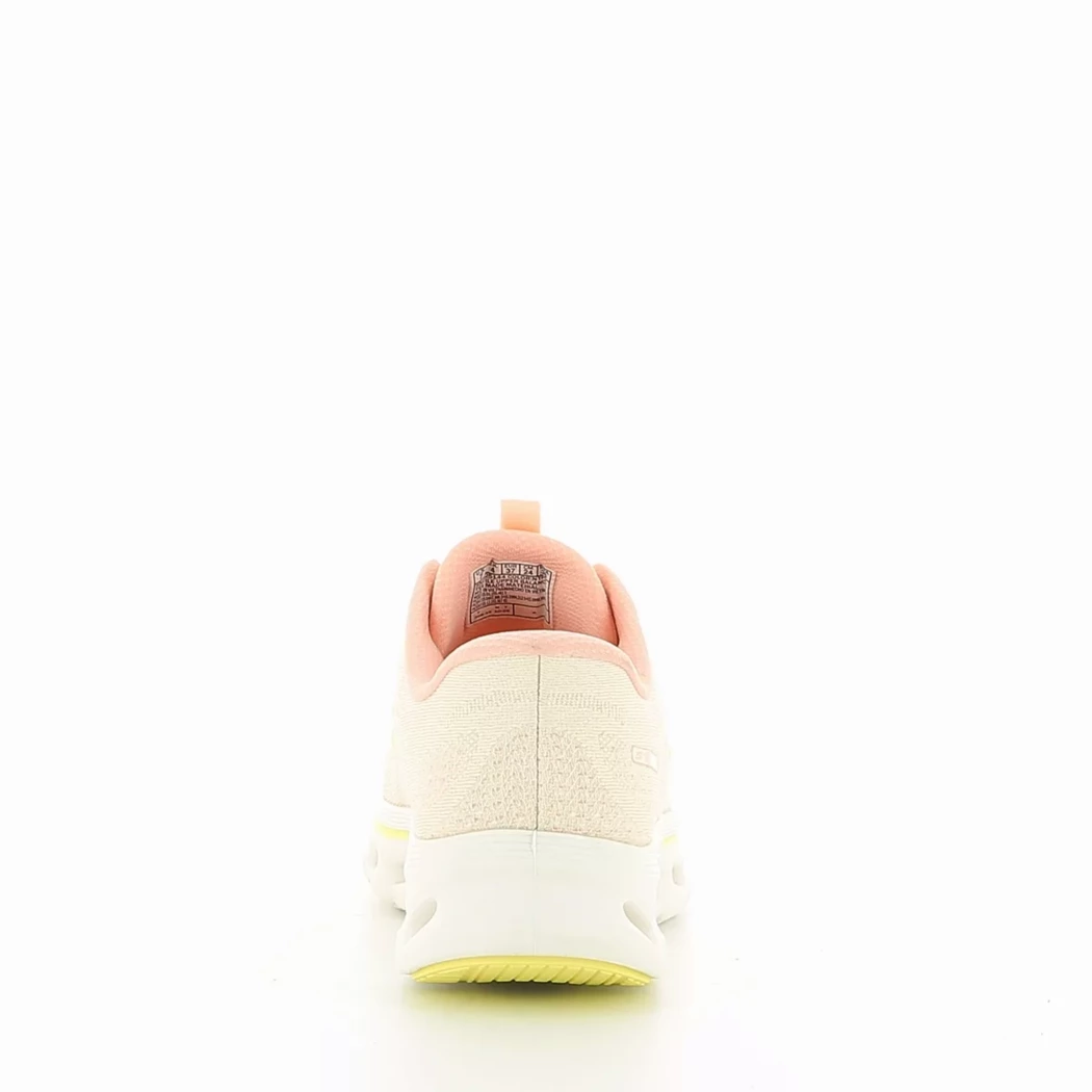 Image (3) de la chaussures Skechers - Baskets Beige en Textile