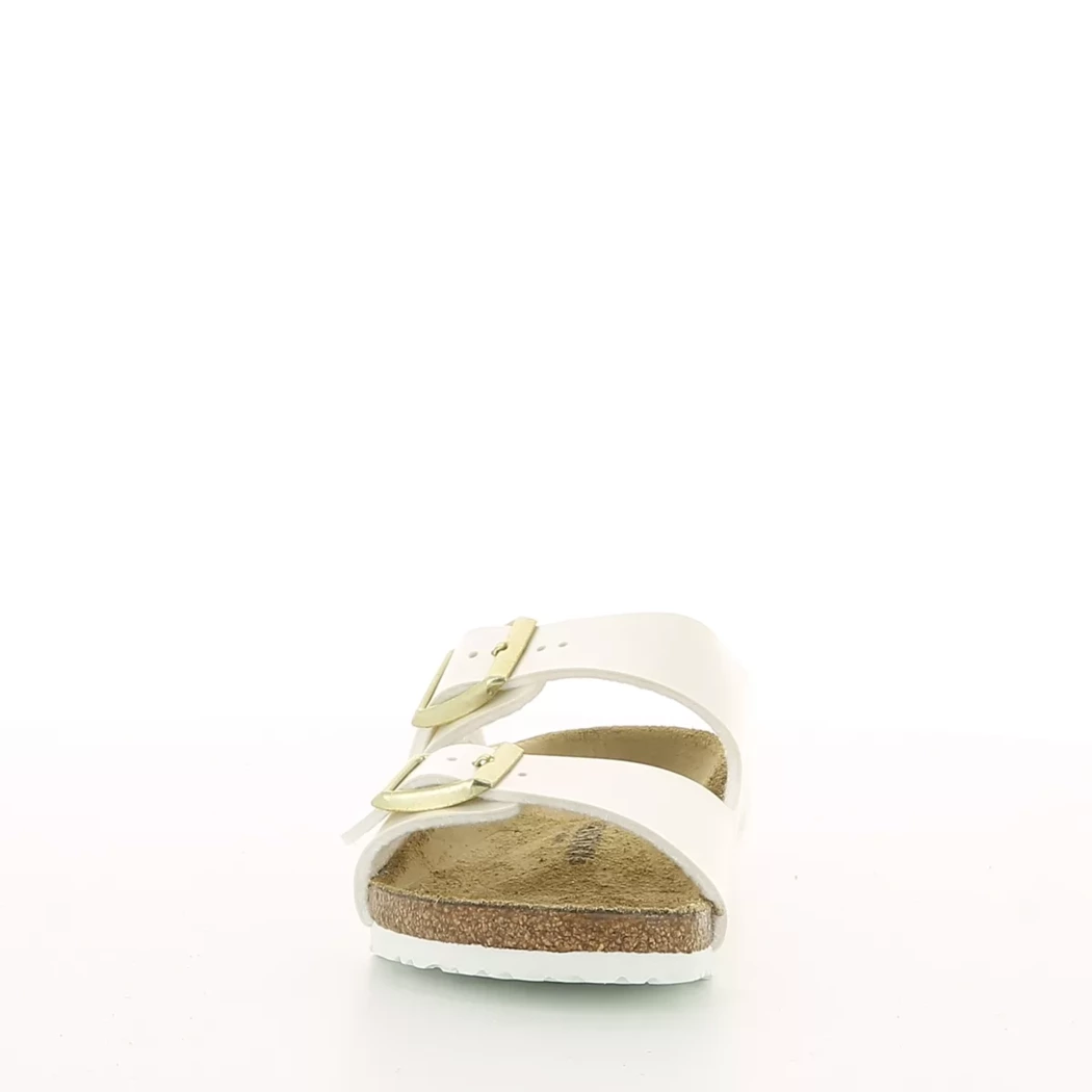 Image (5) de la chaussures Birkenstock - Mules et Sabots Blanc en Cuir synthétique