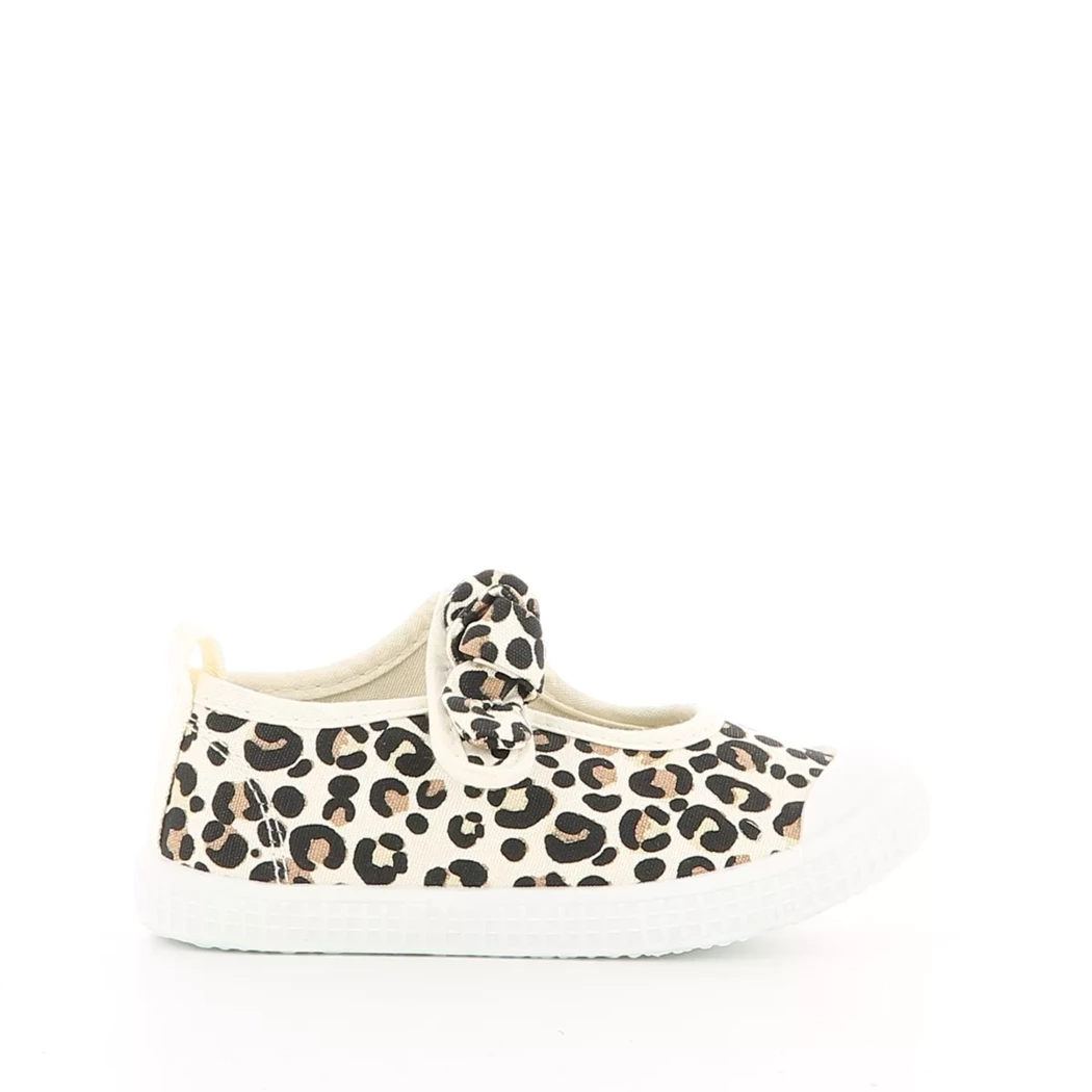 Image (2) de la chaussures Paloma Totem - Ballerines Beige en Textile