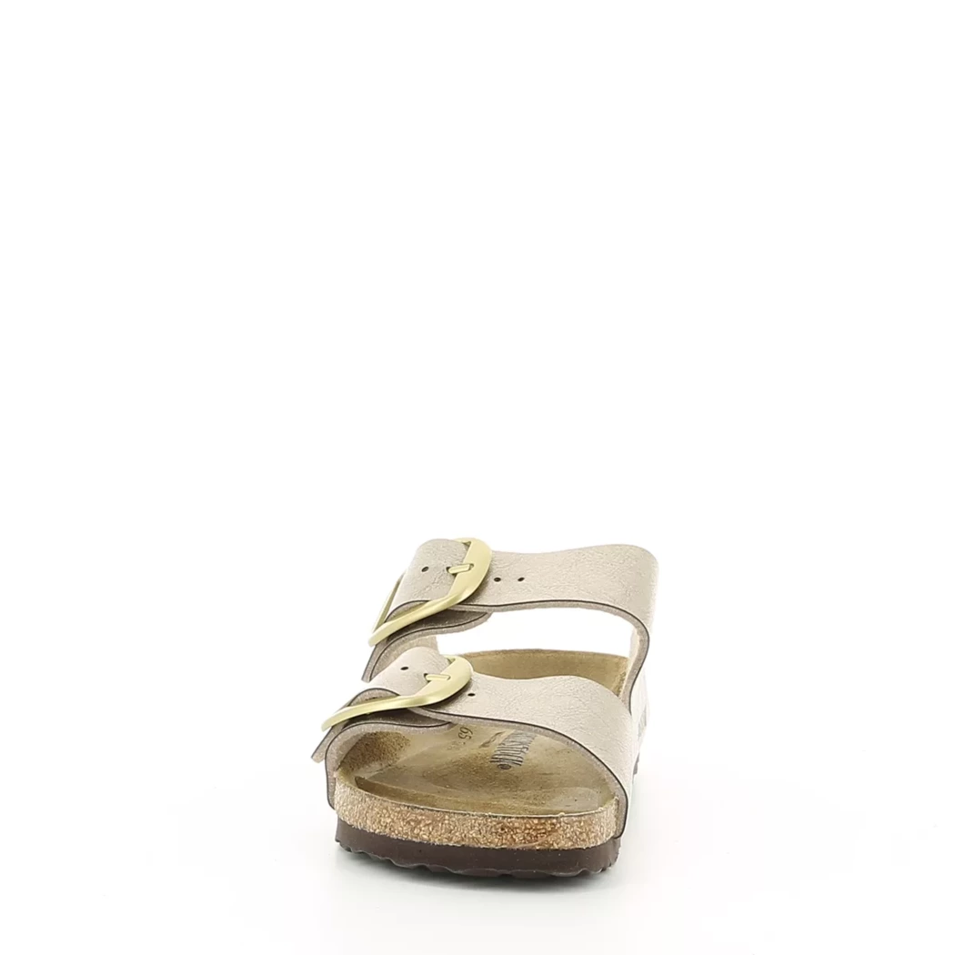 Image (5) de la chaussures Birkenstock - Mules et Sabots Taupe en Cuir synthétique