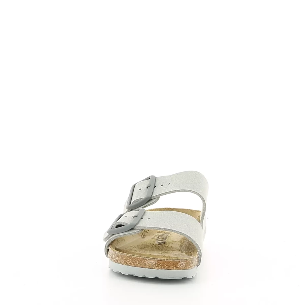 Image (5) de la chaussures Birkenstock - Mules et Sabots Gris en Cuir nubuck