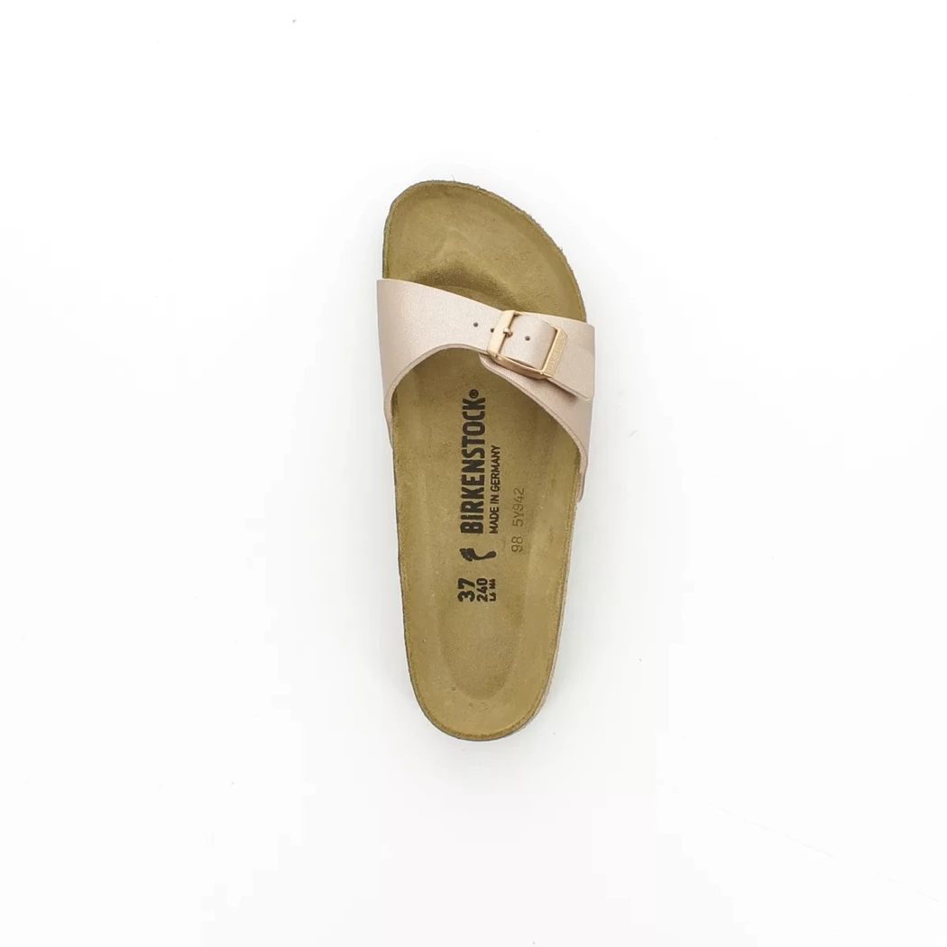 Image (6) de la chaussures Birkenstock - Mules et Sabots Rose en Cuir synthétique