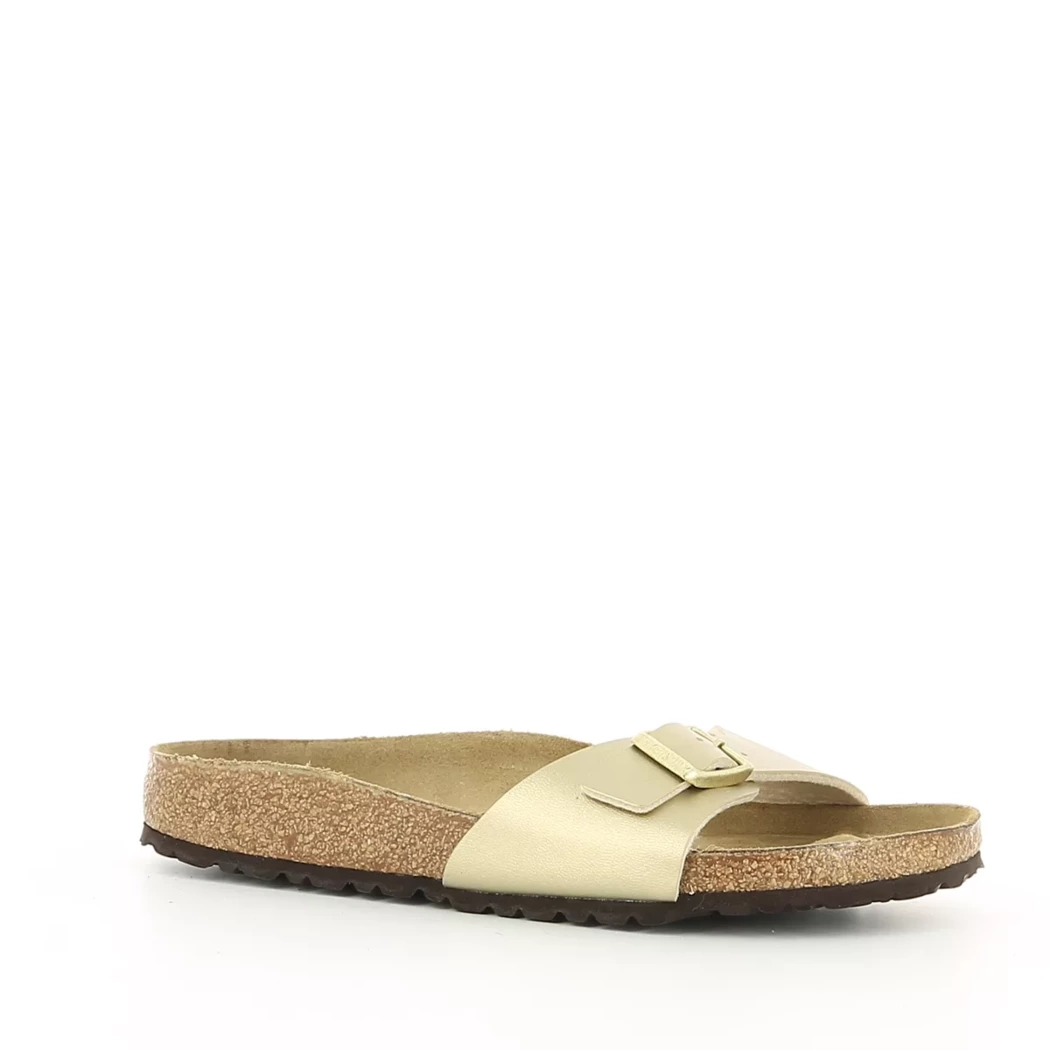 Image (1) de la chaussures Birkenstock - Mules et Sabots Or / Bronze / Platine en Cuir synthétique