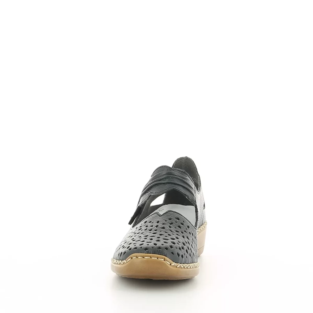 Image (5) de la chaussures Rieker - Ballerines Bleu en Cuir