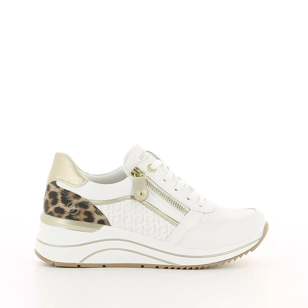 Image (2) de la chaussures Remonte - Baskets Blanc en Cuir