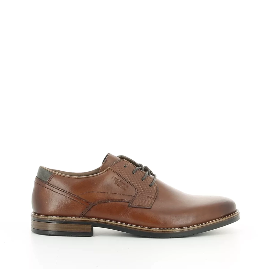 Image (2) de la chaussures Rieker - Chaussures à lacets Cuir naturel / Cognac en Cuir
