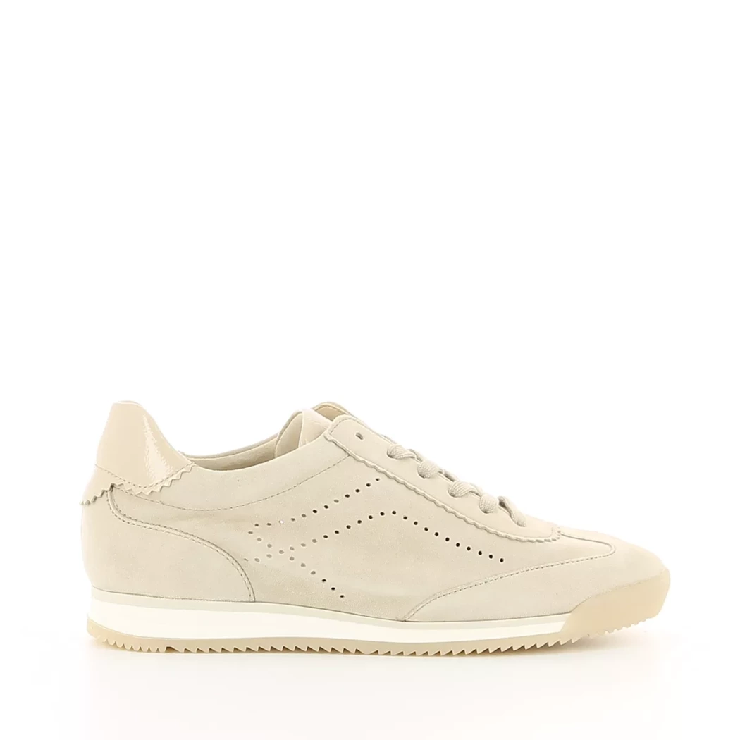 Image (2) de la chaussures Gabor - Baskets Beige en Cuir nubuck