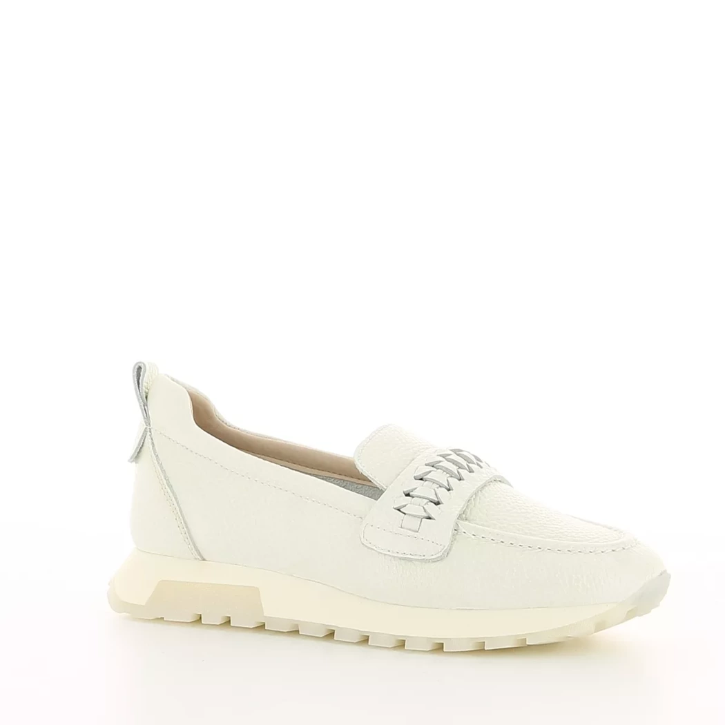 Image (1) de la chaussures Hispanitas - Mocassins Blanc en Cuir