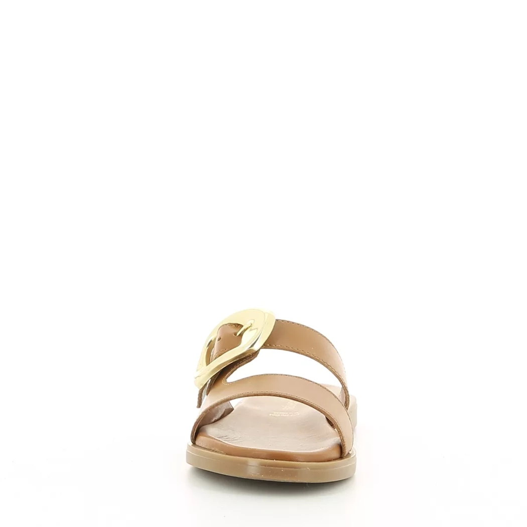 Image (5) de la chaussures Les Fees De Bengale - Mules et Sabots Cuir naturel / Cognac en Cuir