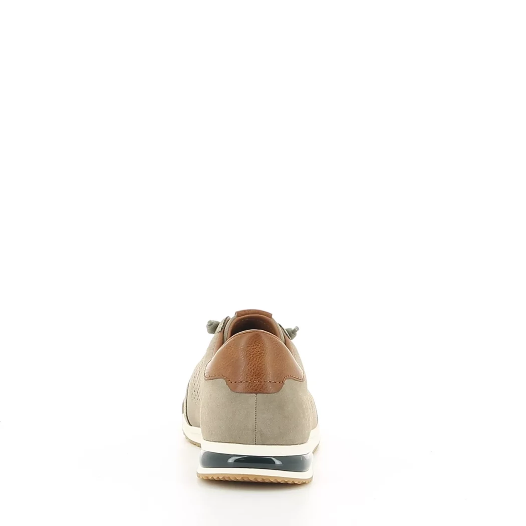 Image (3) de la chaussures Bugatti - Baskets Taupe en Cuir nubuck
