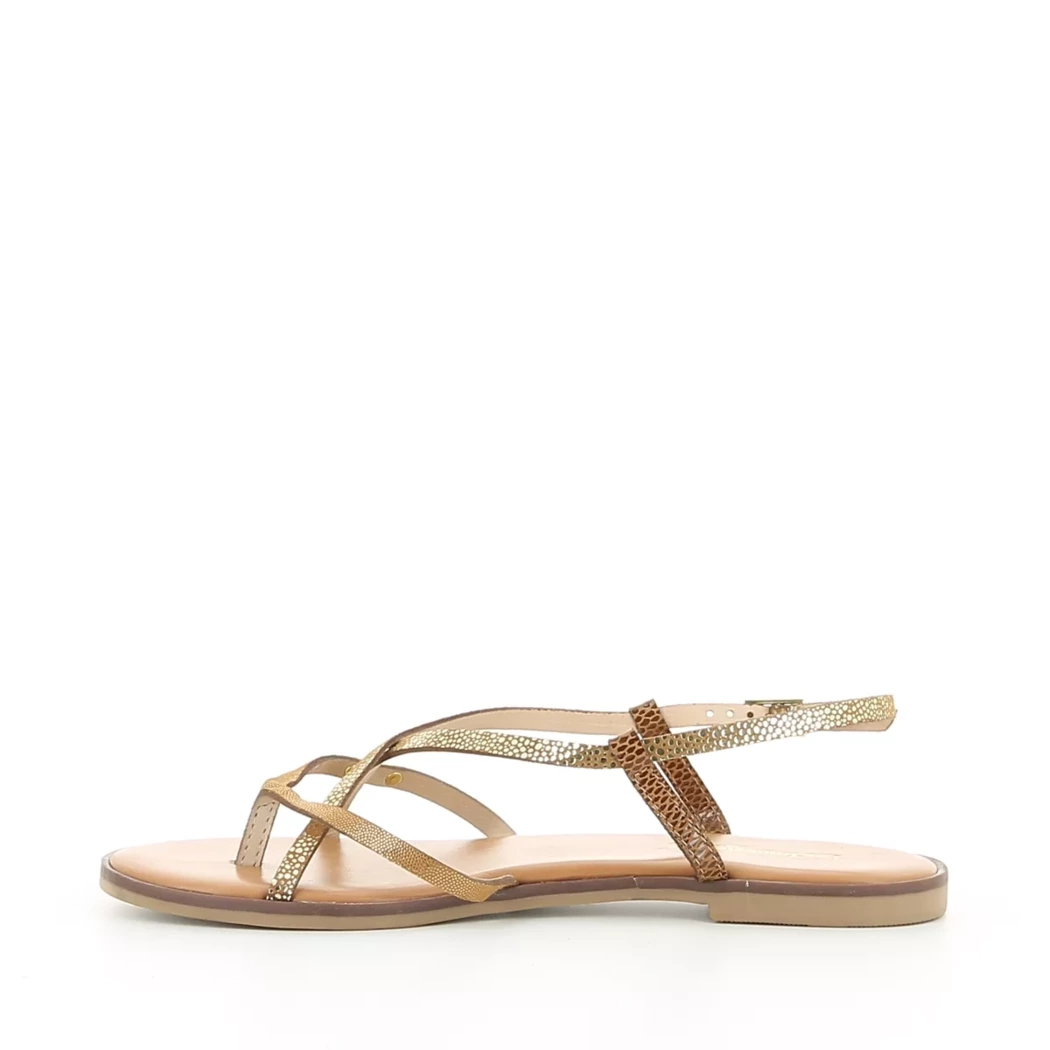 Image (4) de la chaussures Les Tropeziennes - Sandales et Nu-Pieds Cuir naturel / Cognac en Cuir