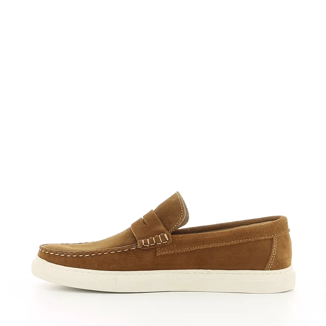 Image (4) de la chaussures Alternative - Mocassins Cuir naturel / Cognac en Cuir nubuck
