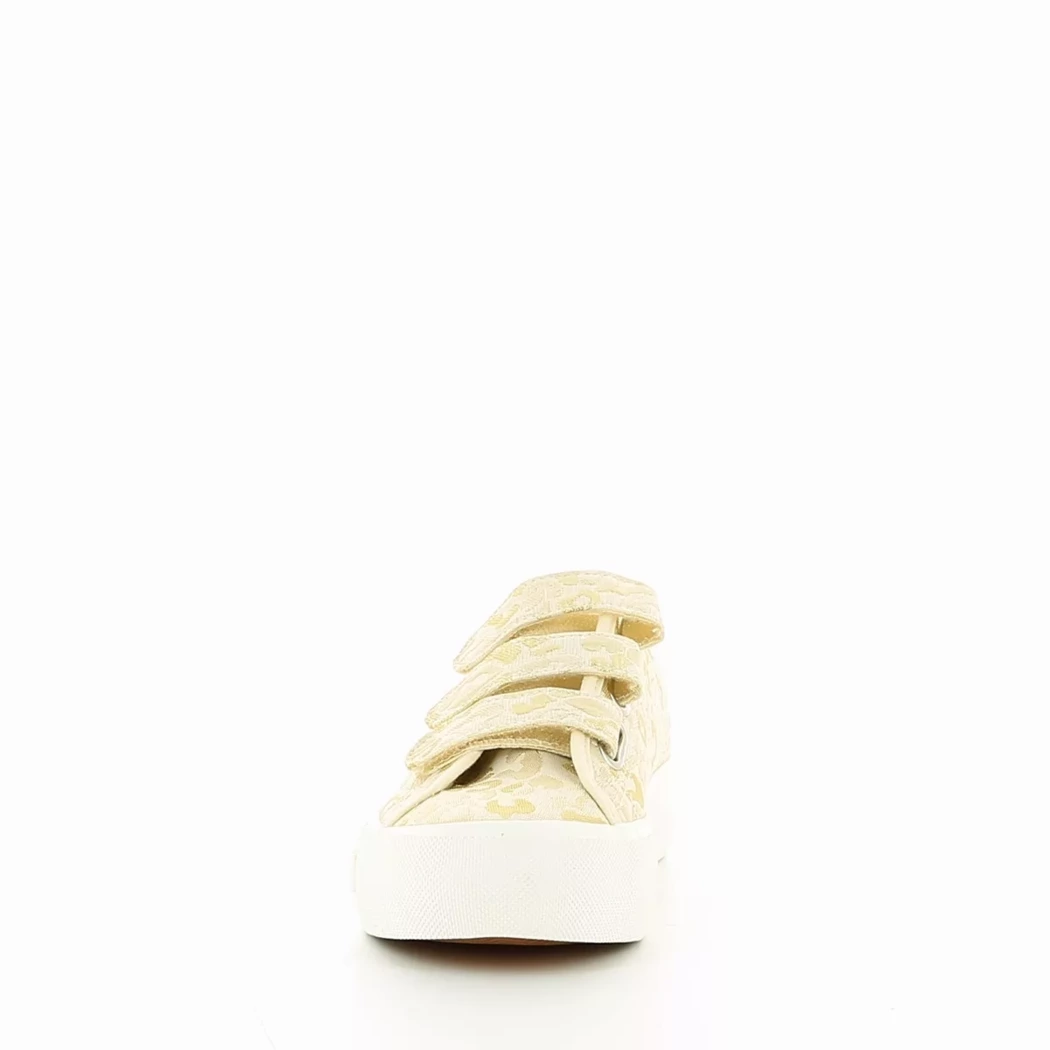 Image (5) de la chaussures Le Temps des Cerises - Baskets Beige en Textile