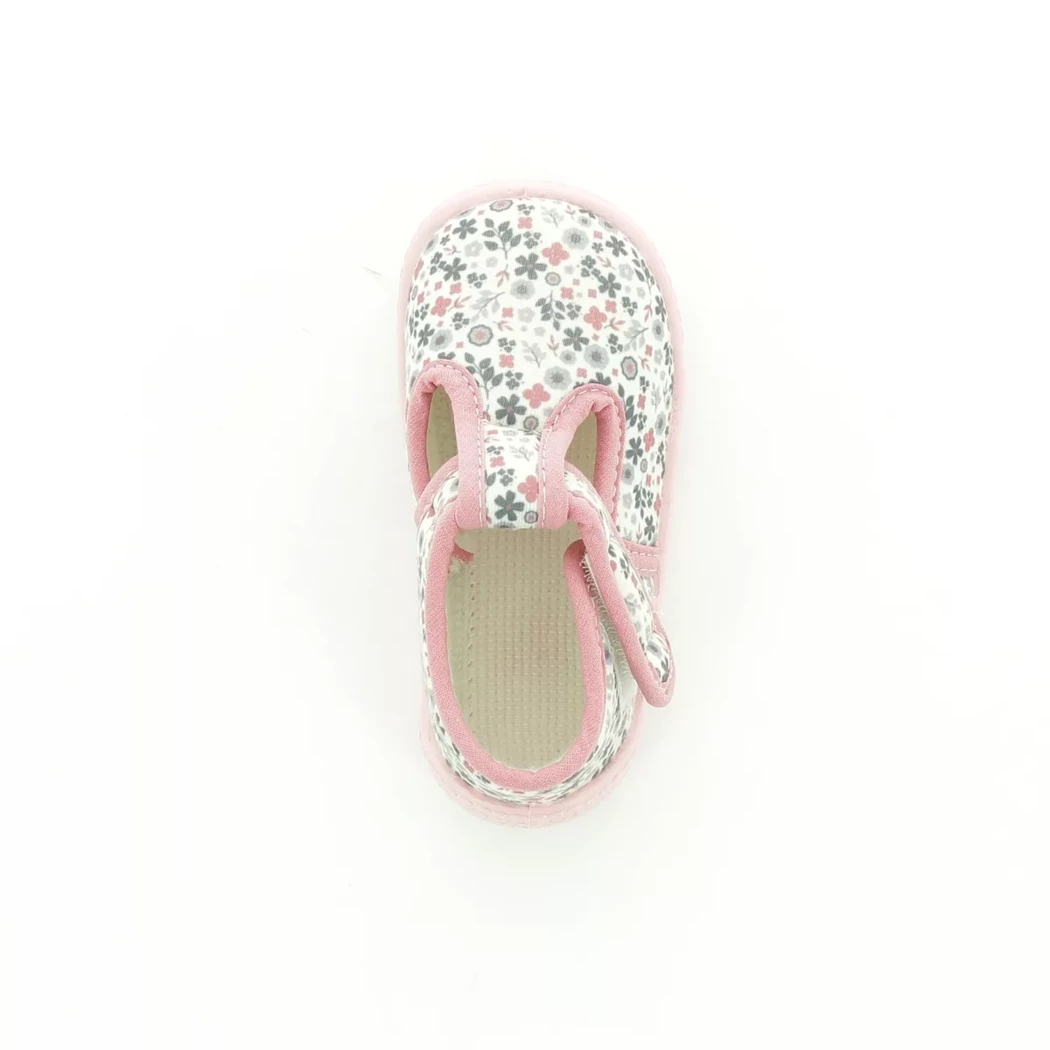 Image (6) de la chaussures Bossi - Pantoufles et Chaussons Blanc en Textile