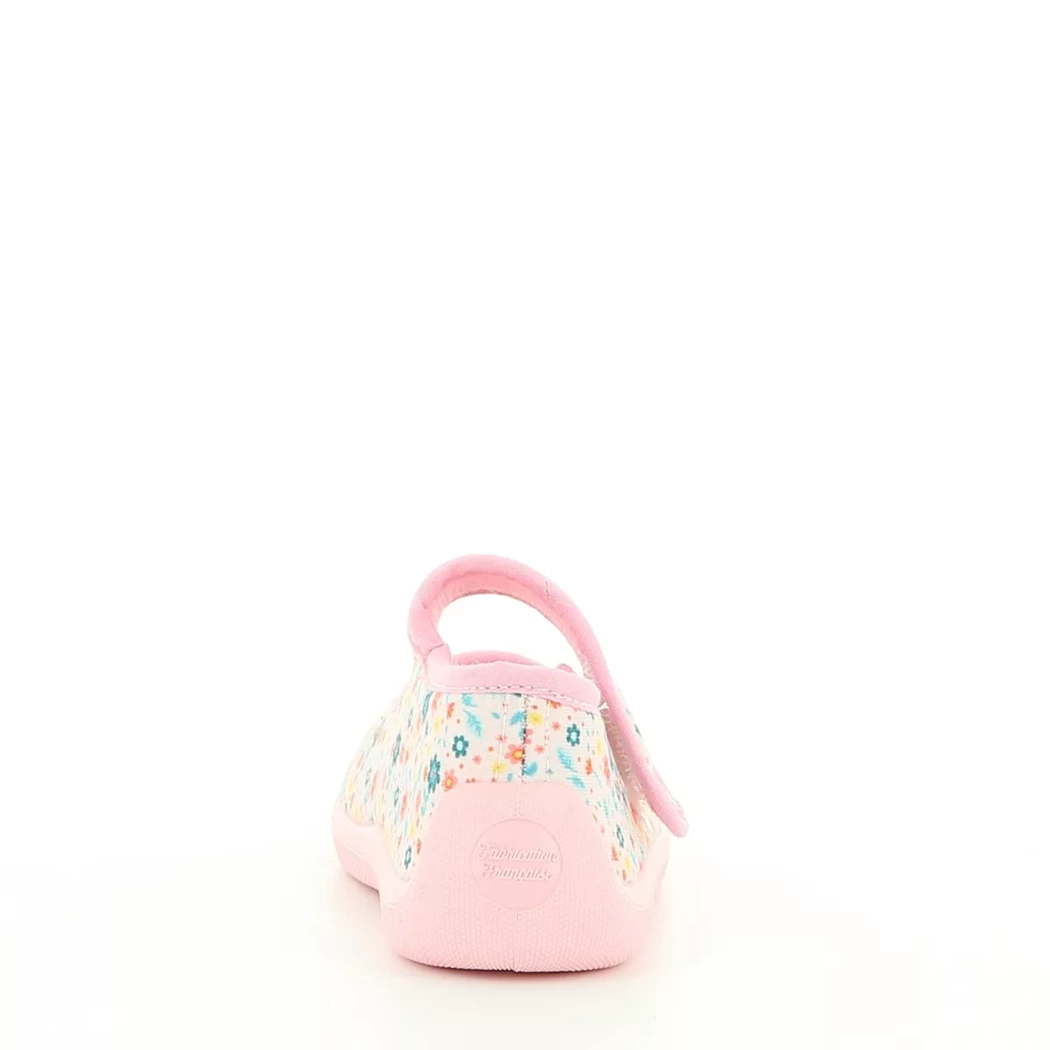 Image (3) de la chaussures Bossi - Pantoufles et Chaussons Rose en Textile