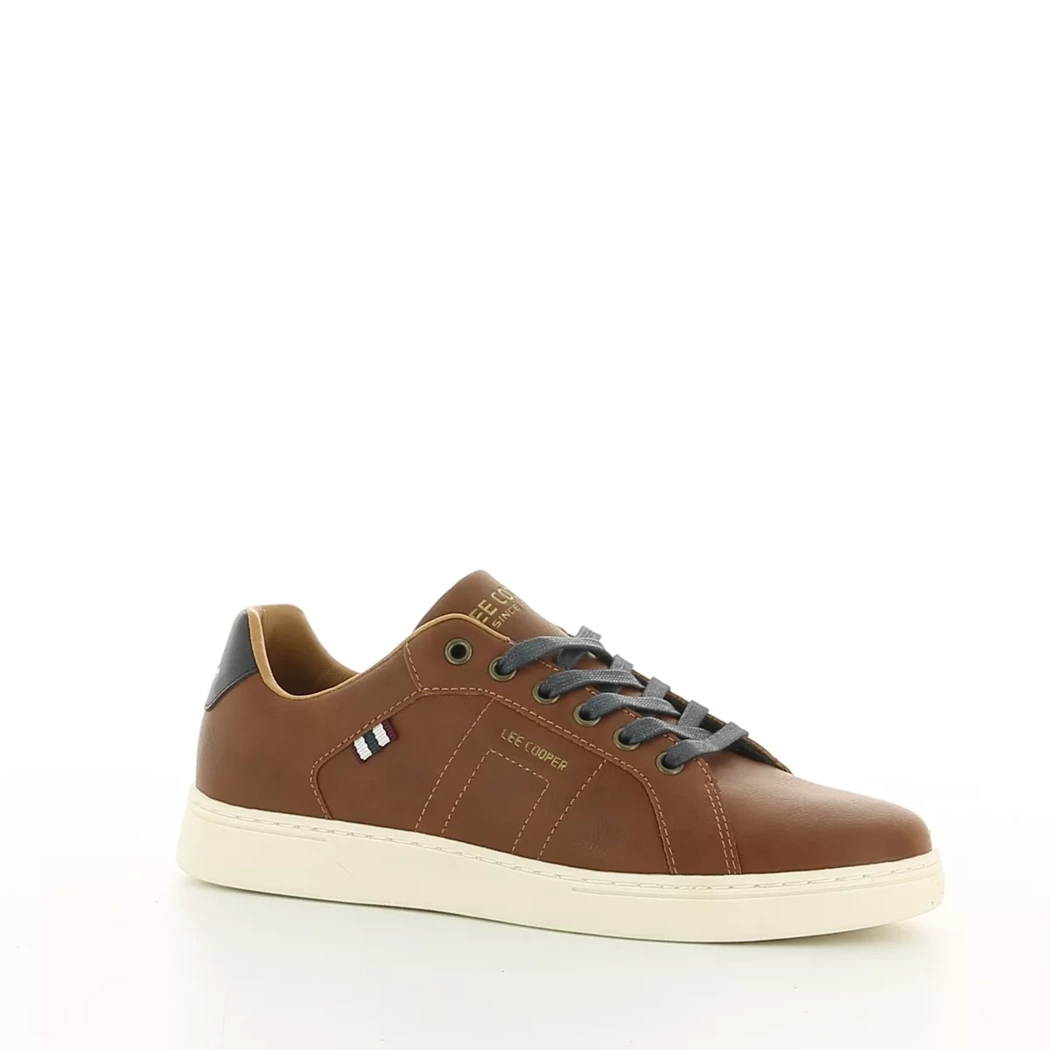 Image (1) de la chaussures Lee Cooper - Baskets Cuir naturel / Cognac en Cuir synthétique