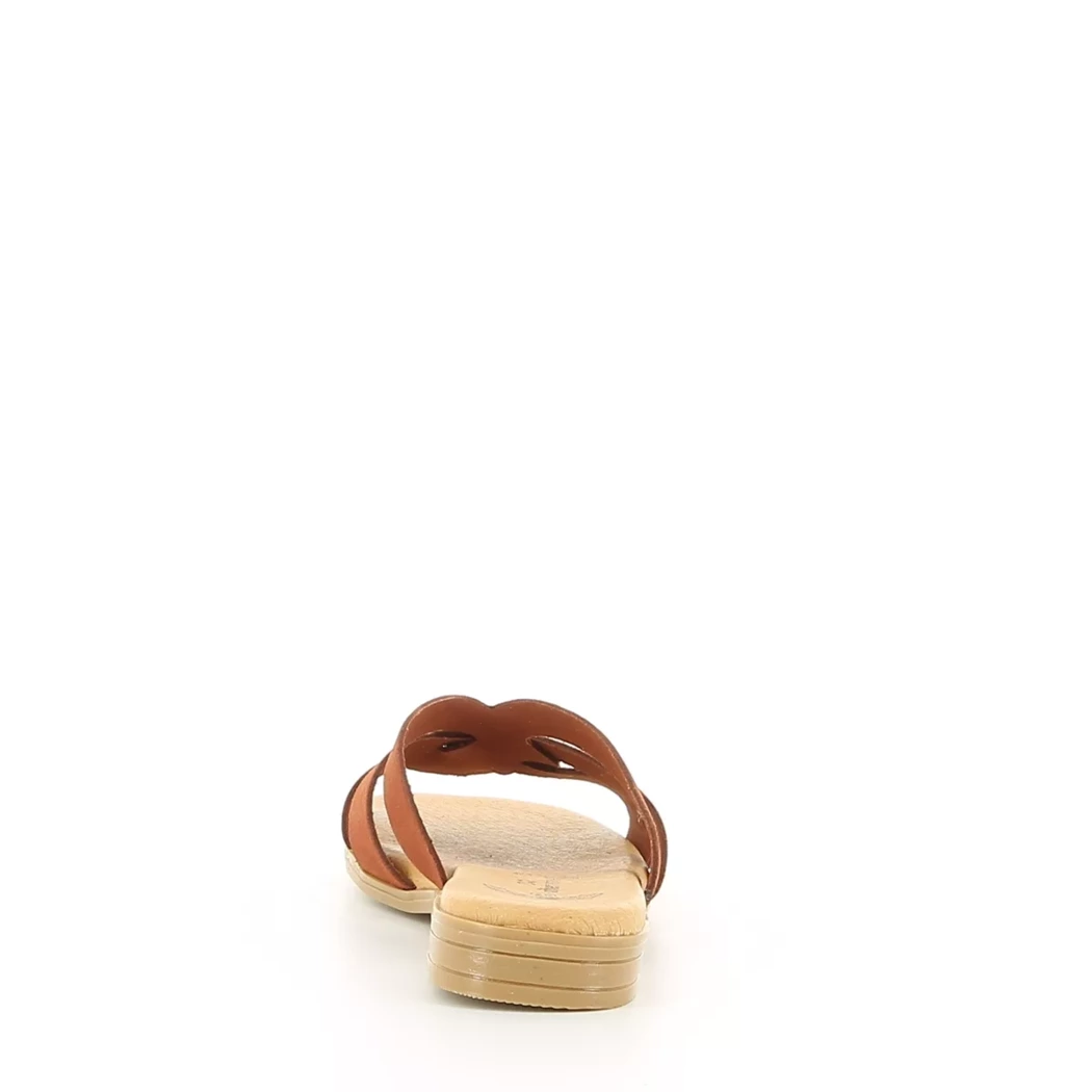 Image (3) de la chaussures Alter Native - Mules et Sabots Cuir naturel / Cognac en Cuir nubuck