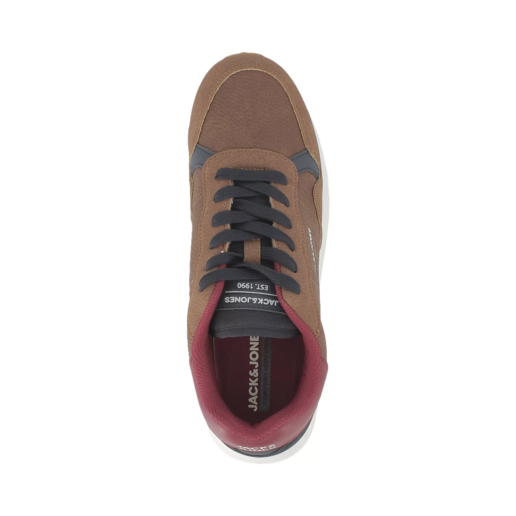Image (6) de la chaussures Jack & Jones - Baskets Cuir naturel / Cognac en Multi-Matières