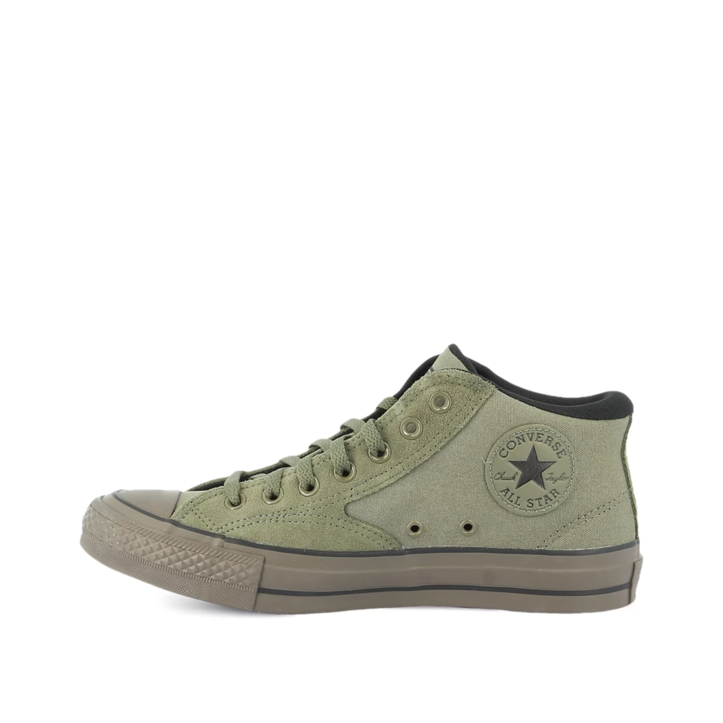 Image (4) de la chaussures Converse - Bottines Vert en Cuir nubuck