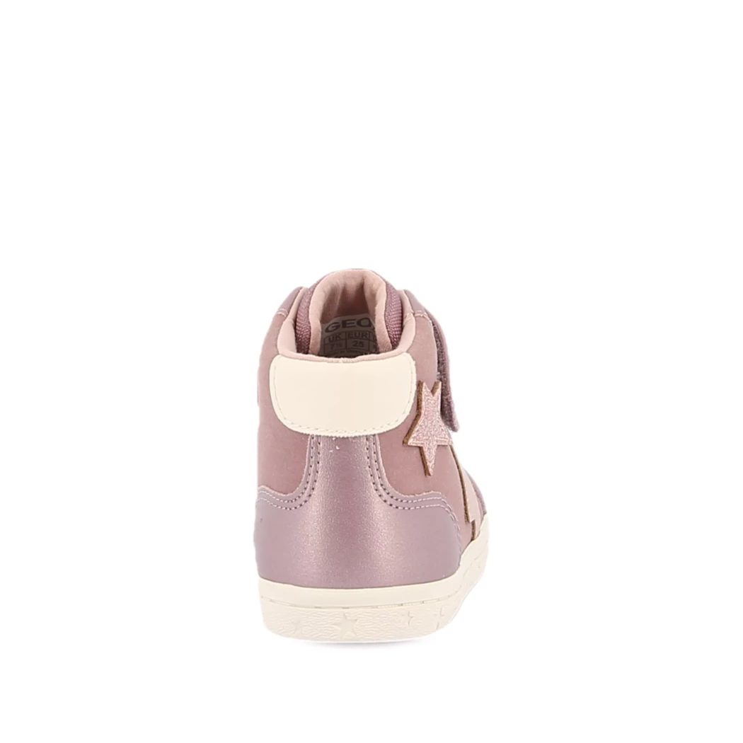 Image (3) de la chaussures Geox - Bottines Rose en Cuir synthétique