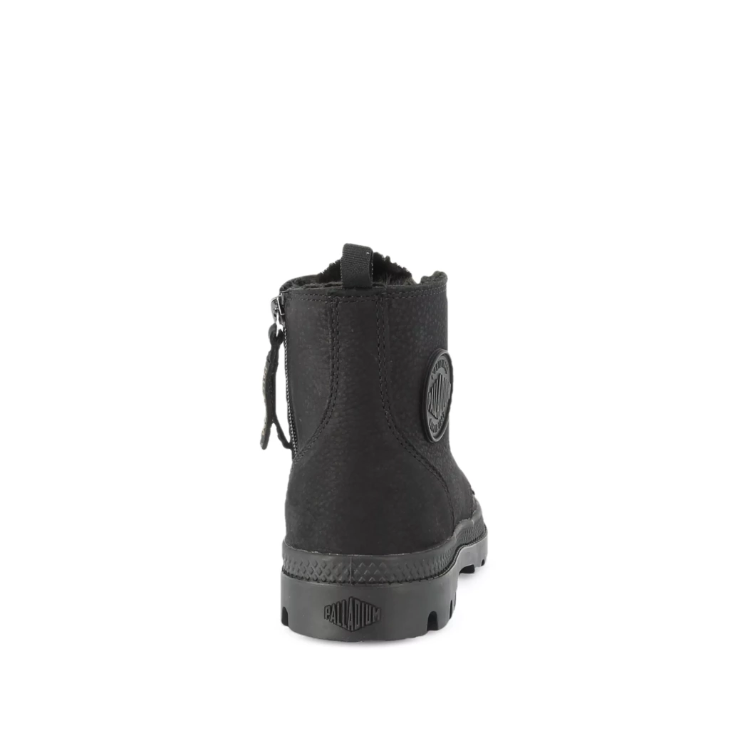 Image (3) de la chaussures Palladium - Bottines Noir en Cuir nubuck