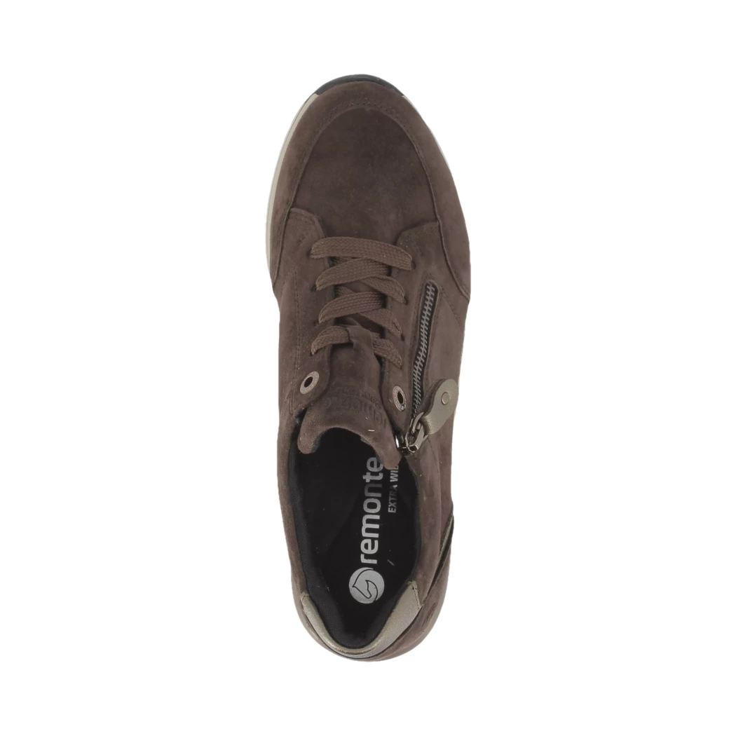 Image (6) de la chaussures Remonte - Baskets Marron en Cuir nubuck