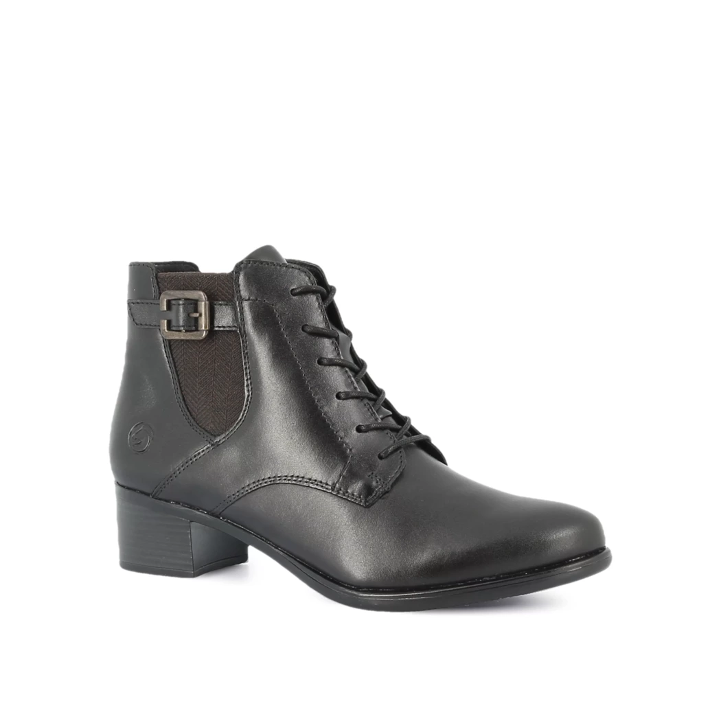 Image (1) de la chaussures Remonte - Bottines Noir en Cuir