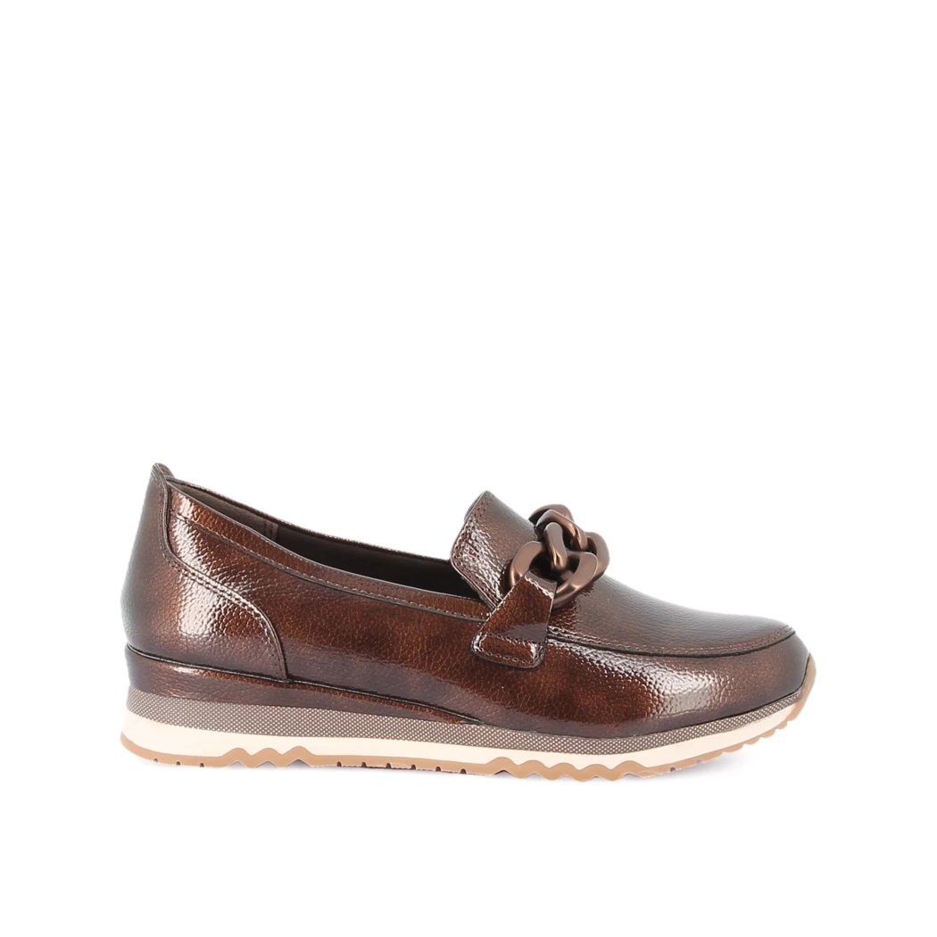 Image (2) de la chaussures Marco Tozzi - Mocassins Marron en Cuir synthétique