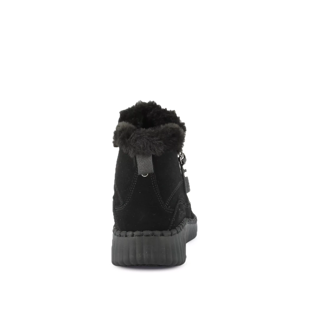 Image (3) de la chaussures Skechers - Boots Noir en Cuir nubuck