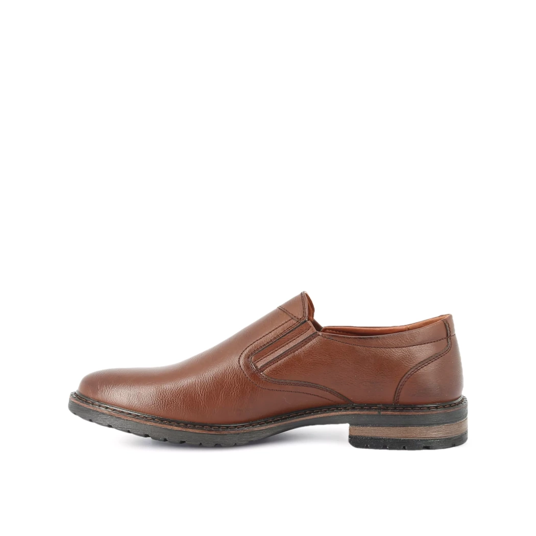Image (4) de la chaussures Dorcas - Mocassins Cuir naturel / Cognac en Cuir synthétique