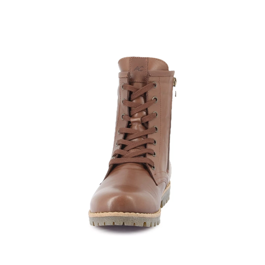 Image (5) de la chaussures Andrea Conti - Bottines Marron en Cuir