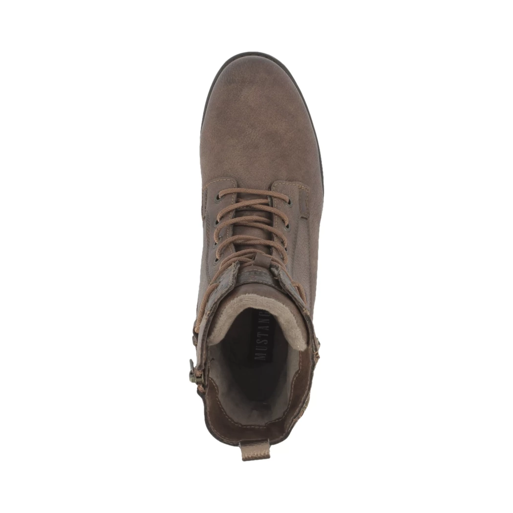 Image (6) de la chaussures Mustang - Bottines Cuir naturel / Cognac en Cuir synthétique