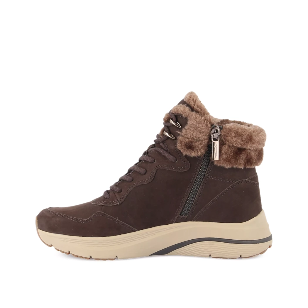 Image (4) de la chaussures Tamaris - Bottines Marron en Cuir nubuck