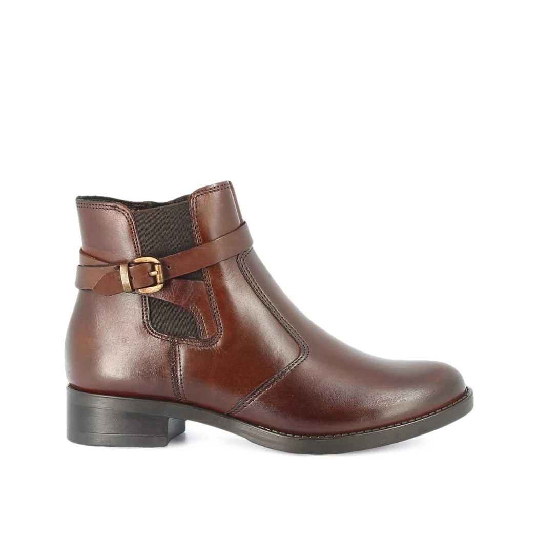 Image (2) de la chaussures Women Office - Boots Marron en Cuir